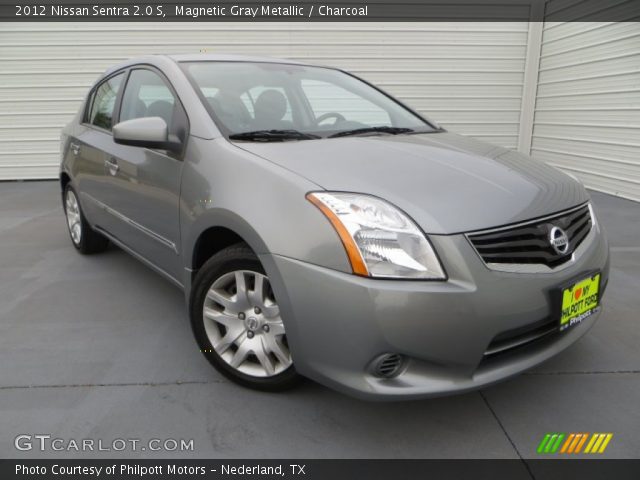 2012 Nissan Sentra 2.0 S in Magnetic Gray Metallic