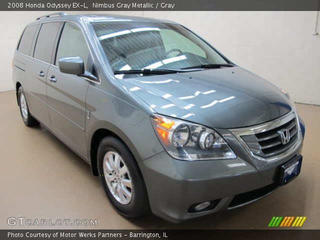 2008 Honda Odyssey EX-L in Nimbus Gray Metallic