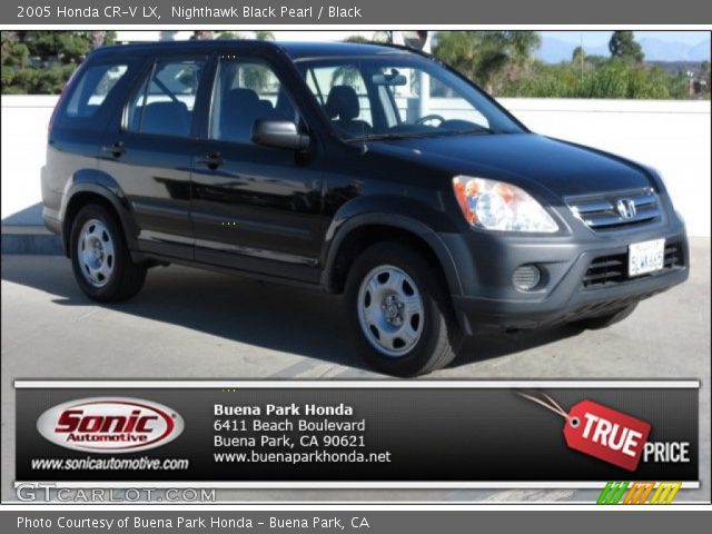2005 Honda CR-V LX in Nighthawk Black Pearl