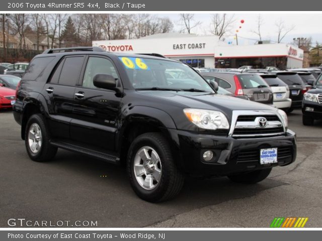 2006 Toyota 4Runner SR5 4x4 in Black