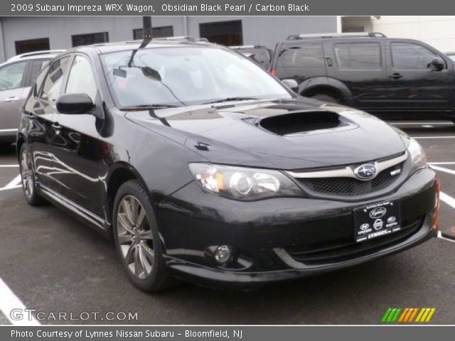 2009 Subaru Impreza WRX Wagon in Obsidian Black Pearl