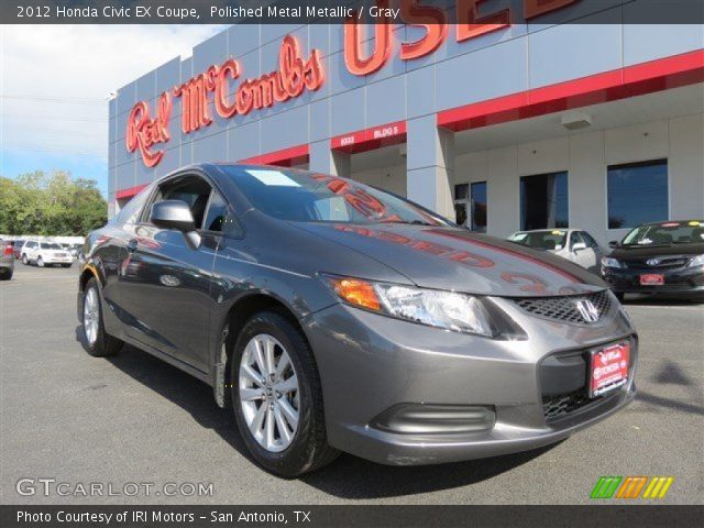 2012 Honda Civic EX Coupe in Polished Metal Metallic