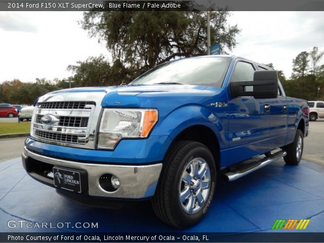 2014 Ford F150 XLT SuperCrew in Blue Flame