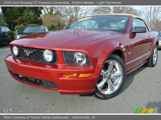 2006 Ford Mustang GT Premium Convertible in Redfire Metallic