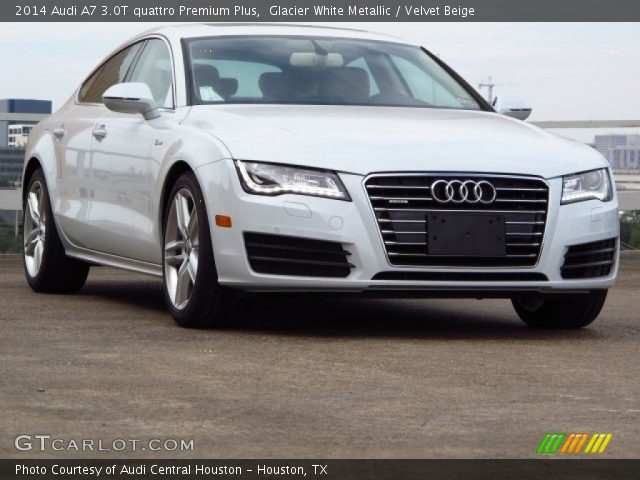 2014 Audi A7 3.0T quattro Premium Plus in Glacier White Metallic