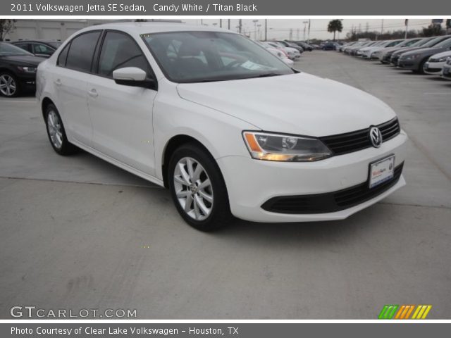 2011 Volkswagen Jetta SE Sedan in Candy White