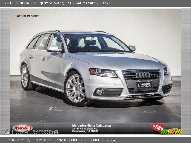 2012 Audi A4 2.0T quattro Avant in Ice Silver Metallic