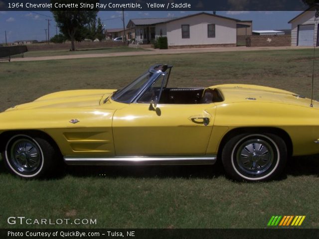 1964 Chevrolet Corvette Sting Ray Convertible in Yellow