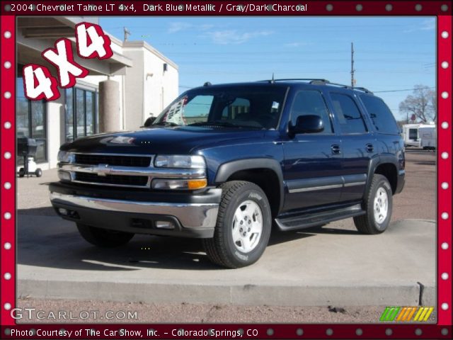 2004 Chevrolet Tahoe LT 4x4 in Dark Blue Metallic