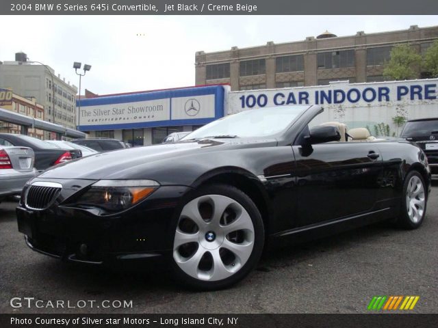 2004 BMW 6 Series 645i Convertible in Jet Black