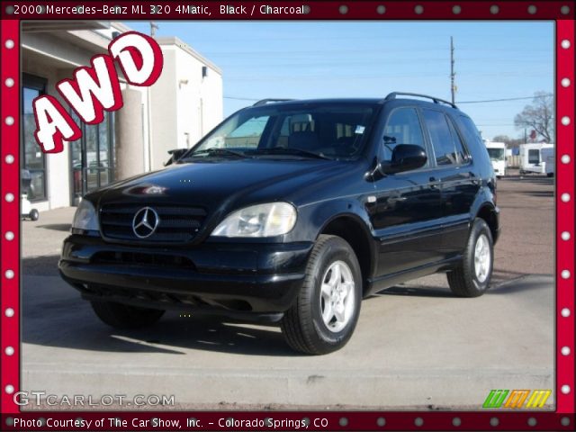 2000 Mercedes-Benz ML 320 4Matic in Black