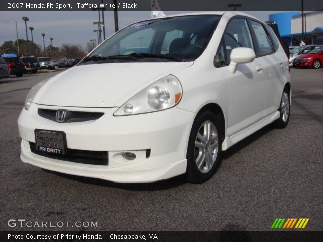 2007 Honda Fit Sport in Taffeta White