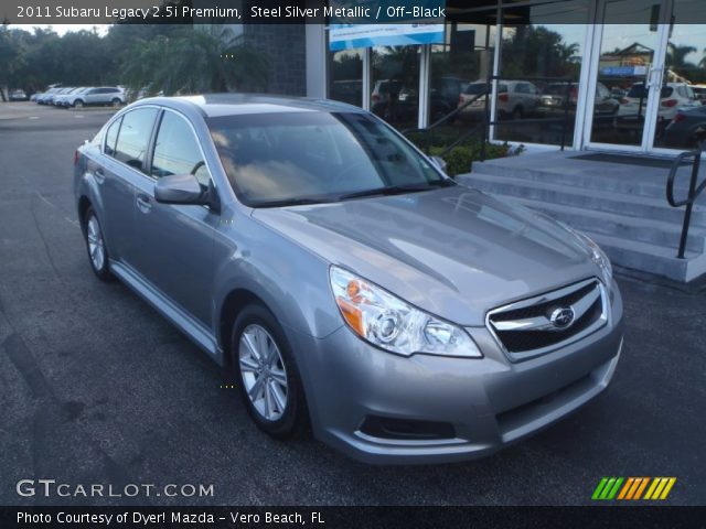 2011 Subaru Legacy 2.5i Premium in Steel Silver Metallic