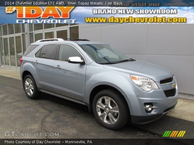 2014 Chevrolet Equinox LTZ AWD in Silver Topaz Metallic