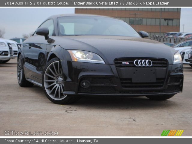 2014 Audi TT S 2.0T quattro Coupe in Panther Black Crystal Effect