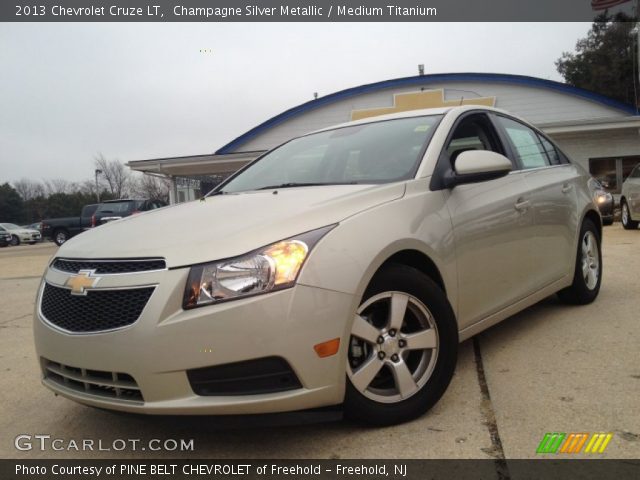 2013 Chevrolet Cruze LT in Champagne Silver Metallic