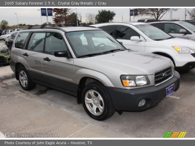 2005 Subaru Forester 2.5 X in Crystal Gray Metallic