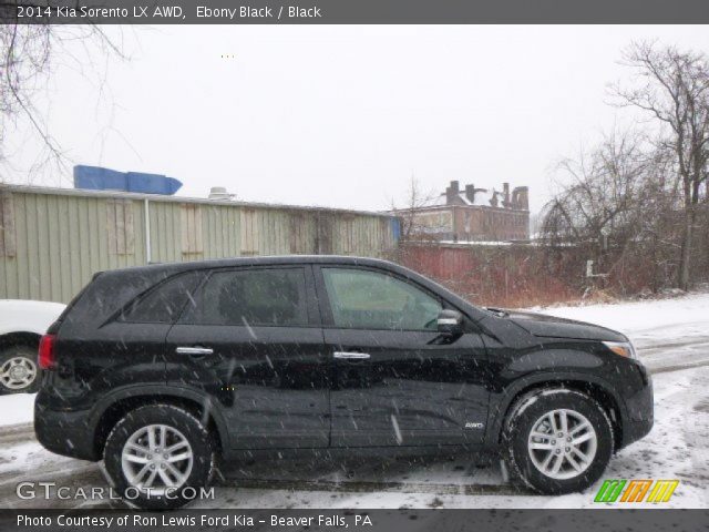 2014 Kia Sorento LX AWD in Ebony Black