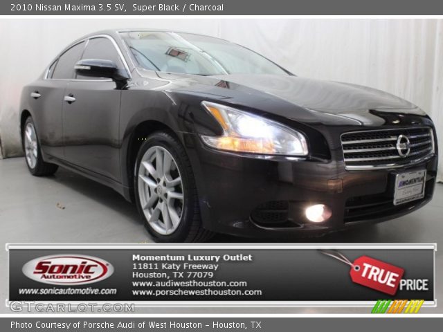 2010 Nissan Maxima 3.5 SV in Super Black