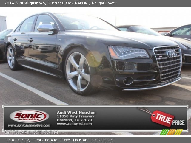 2014 Audi S8 quattro S in Havanna Black Metallic