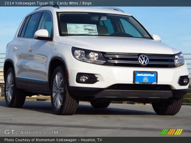 2014 Volkswagen Tiguan SE in Candy White