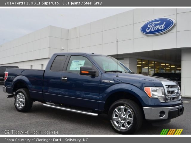 2014 Ford F150 XLT SuperCab in Blue Jeans