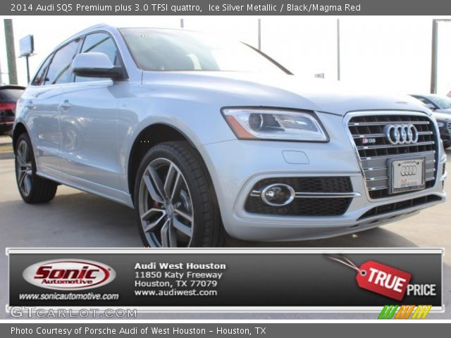 2014 Audi SQ5 Premium plus 3.0 TFSI quattro in Ice Silver Metallic