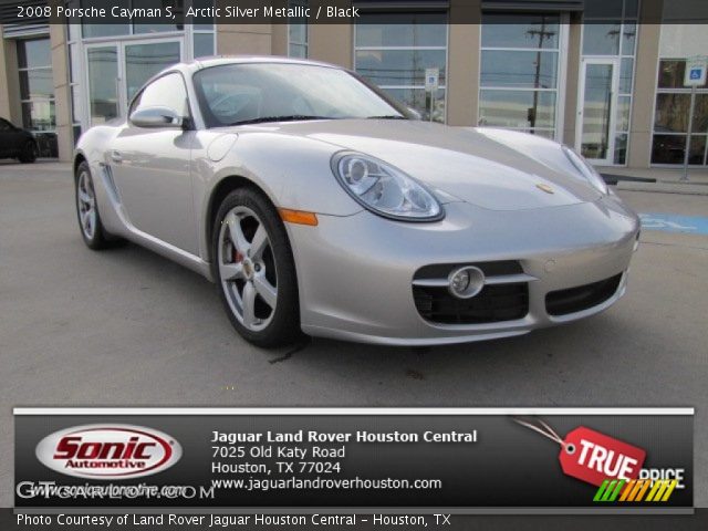 2008 Porsche Cayman S in Arctic Silver Metallic