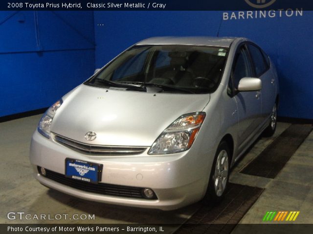 2008 Toyota Prius Hybrid in Classic Silver Metallic