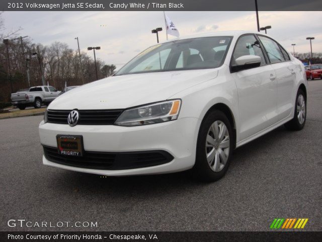 2012 Volkswagen Jetta SE Sedan in Candy White