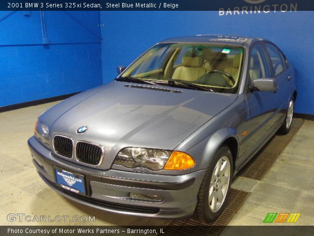 2001 BMW 3 Series 325xi Sedan in Steel Blue Metallic