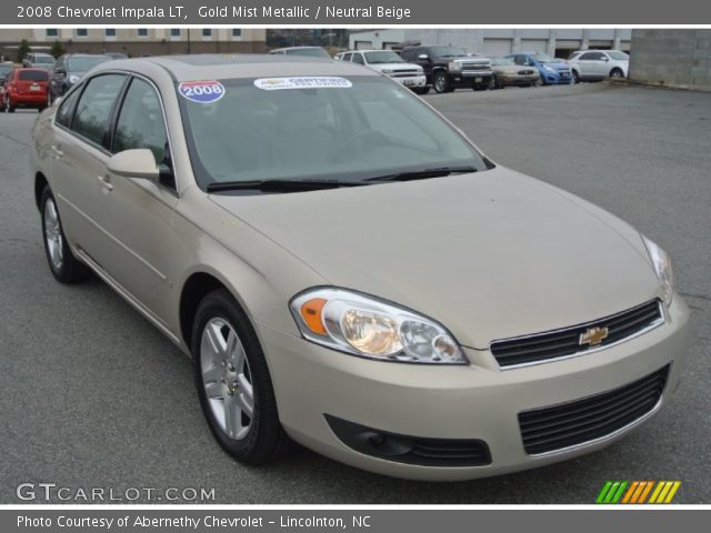 2008 Chevrolet Impala LT in Gold Mist Metallic
