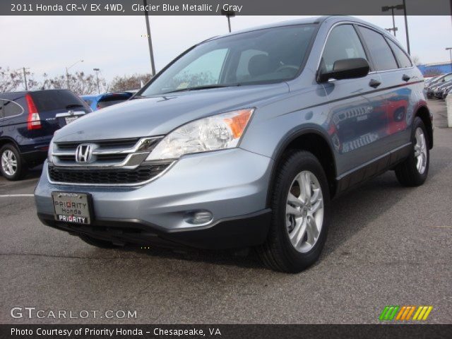 2011 Honda CR-V EX 4WD in Glacier Blue Metallic