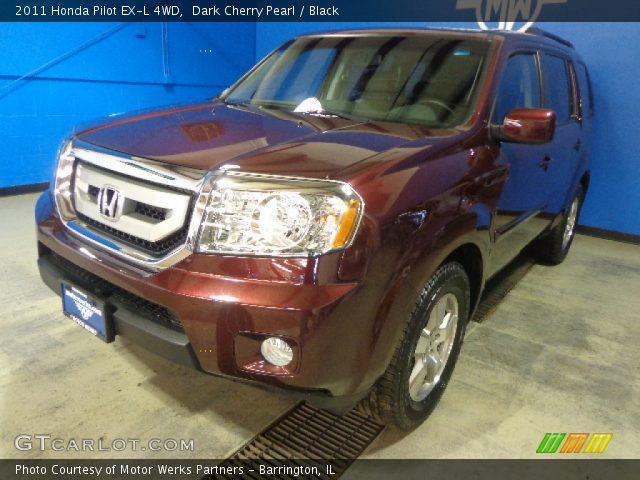 2011 Honda Pilot EX-L 4WD in Dark Cherry Pearl