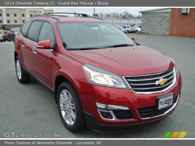 2014 Chevrolet Traverse LT in Crystal Red Tintcoat