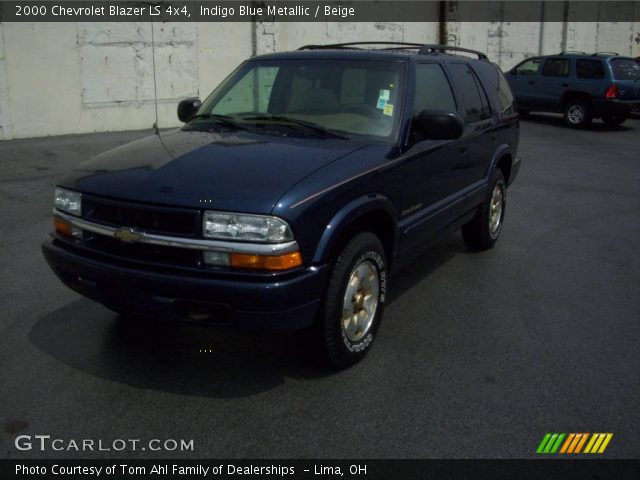 2000 Chevrolet Blazer LS 4x4 in Indigo Blue Metallic
