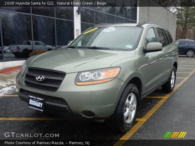 2008 Hyundai Santa Fe GLS in Natural Khaki Green