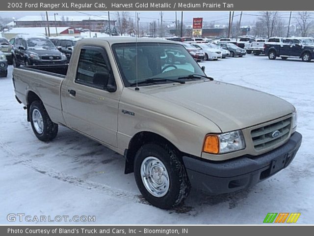 2002 Ford Ranger XL Regular Cab in Harvest Gold Metallic