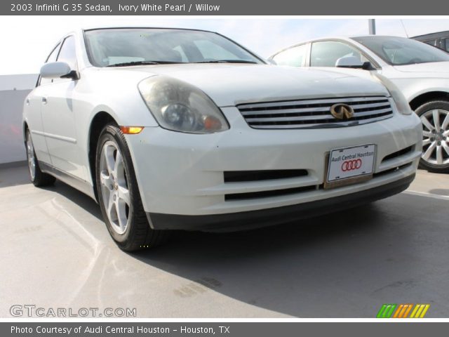 2003 Infiniti G 35 Sedan in Ivory White Pearl