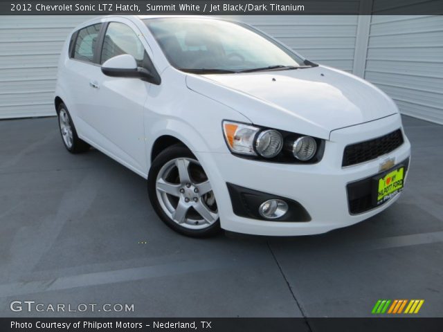 2012 Chevrolet Sonic LTZ Hatch in Summit White
