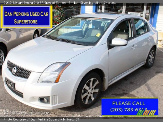2012 Nissan Sentra 2.0 SR Special Edition in Brilliant Silver Metallic