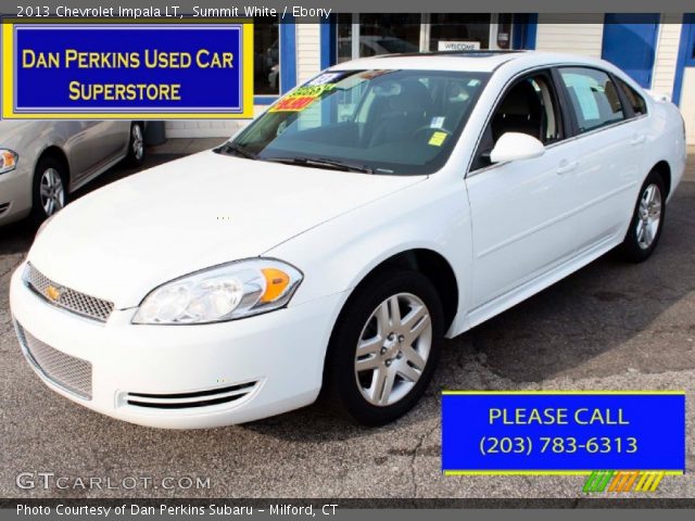 2013 Chevrolet Impala LT in Summit White