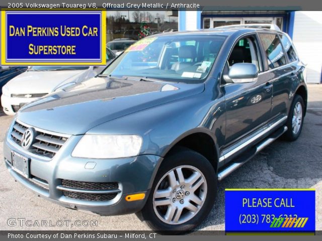 2005 Volkswagen Touareg V8 in Offroad Grey Metallic