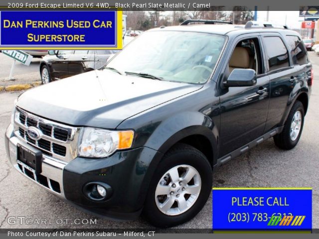 2009 Ford Escape Limited V6 4WD in Black Pearl Slate Metallic