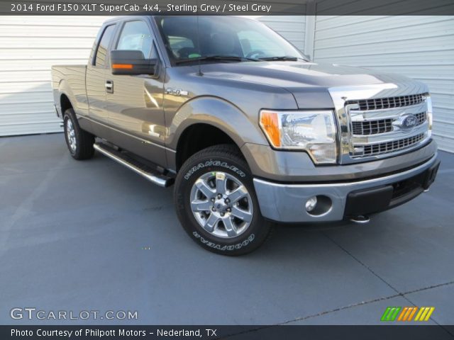 2014 Ford F150 XLT SuperCab 4x4 in Sterling Grey