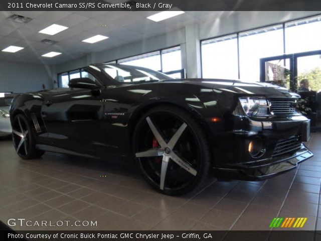 2011 Chevrolet Camaro SS/RS Convertible in Black
