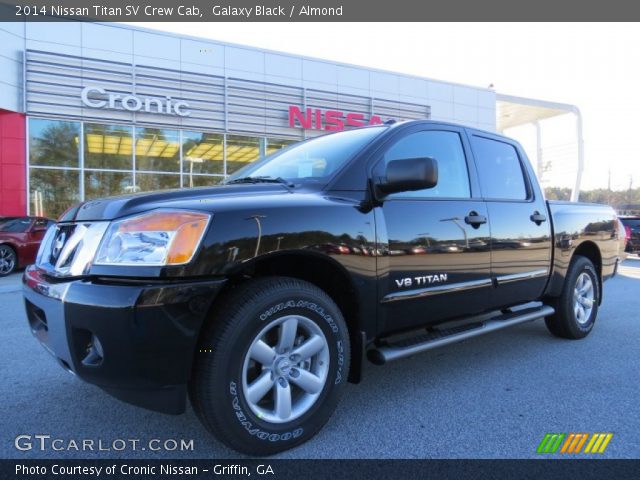 2014 Nissan Titan SV Crew Cab in Galaxy Black