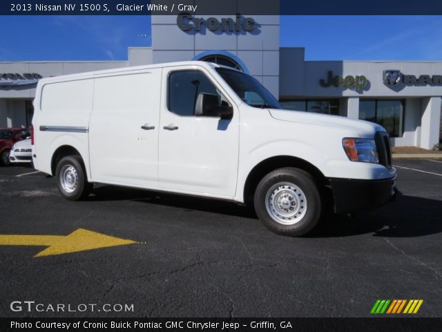 2013 Nissan NV 1500 S in Glacier White