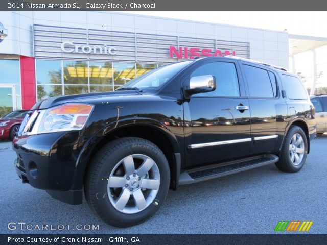 2014 Nissan Armada SL in Galaxy Black