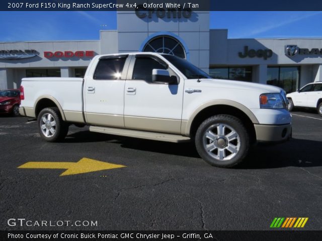 2007 Ford F150 King Ranch SuperCrew 4x4 in Oxford White